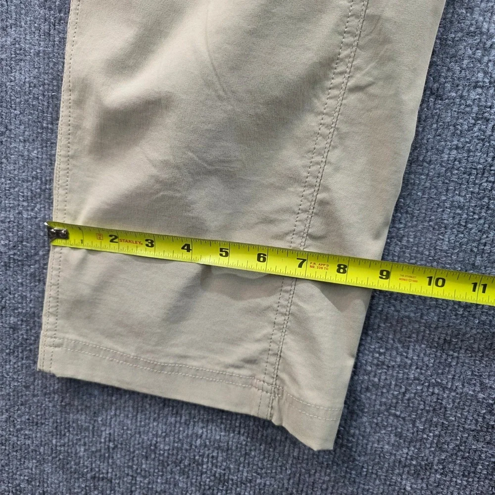 Eddie Bauer‎ Mens First Ascent Cargo Pants Hiking Travel Zip Pockets Size 38x32